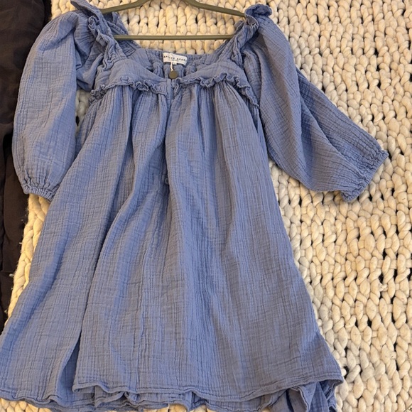 Apiece Apart Light Blue Ruffled Blouse - Picture 5 of 16